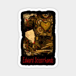 Burton's Masterpiece Edward Scissorhands' Legacy Magnet