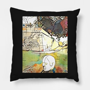 Kandinsky meets Cartagena, motif 6 Pillow