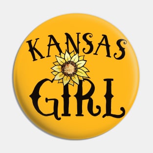 Kansas Girl Pin