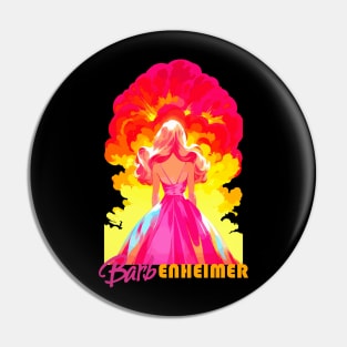 Barbie x Oppenheimer mashup Pin