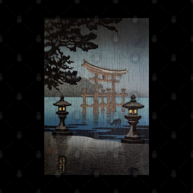 Rainy Miyajima by Tsuchiya Koitsu by Takeda_Art