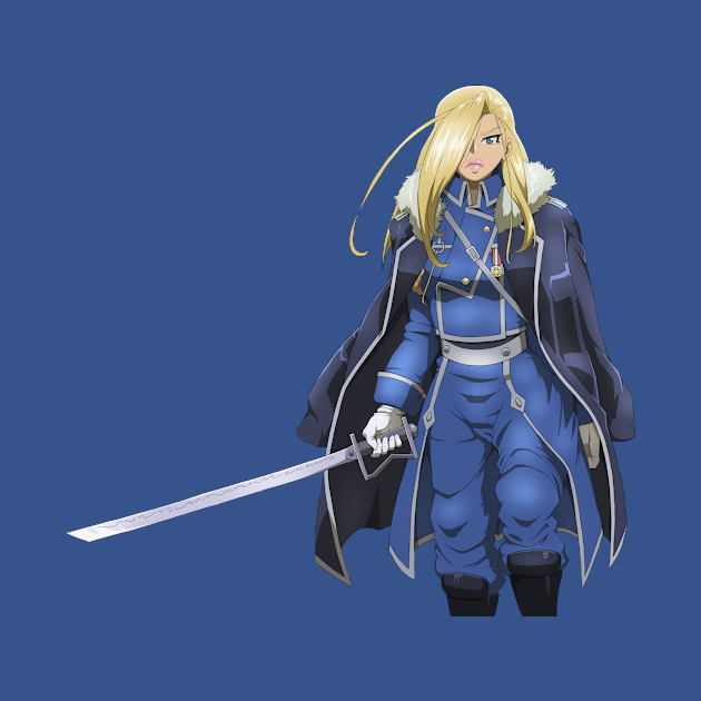 Olivier Mira Armstrong - Fullmetal Alchemist - T-Shirt | TeePublic