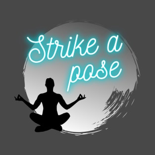 Meditation Pose in the Moonlight T-Shirt