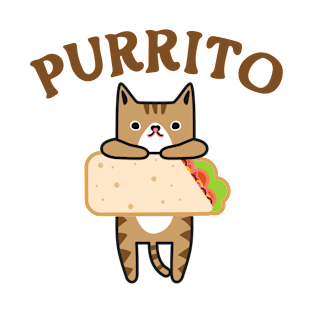 Purrito, the Burrito Cat! T-Shirt