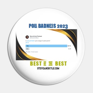 Poll Badness 2023 Pin