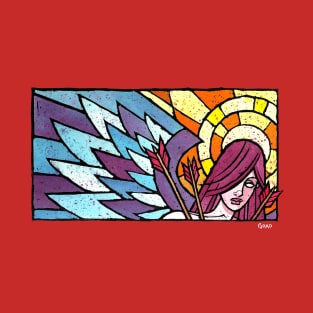 Stain glass Angel T-Shirt