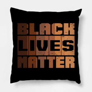 Black Lives Matter Melanin Pride Pillow