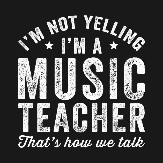 I'm not yelling I'm a music teacher thats how we talk by captainmood