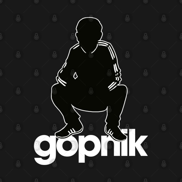 Slav Squat // Gopnik Gopnitsa Subculture Slavic Design by darklordpug