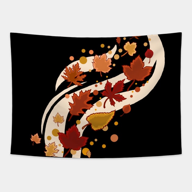 Autumn breeze Tapestry by HighFives555