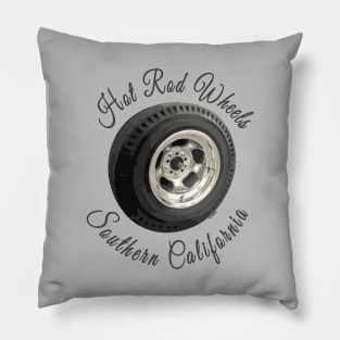 Hot Rod Wheels, Southern California Pillow