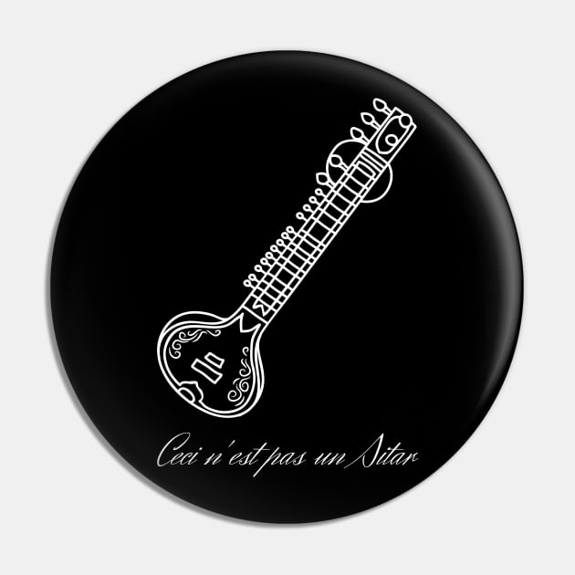 ceci nest pas un sitar (white edition) Pin by firstsapling@gmail.com