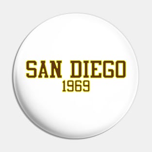 San Diego 1969 Pin