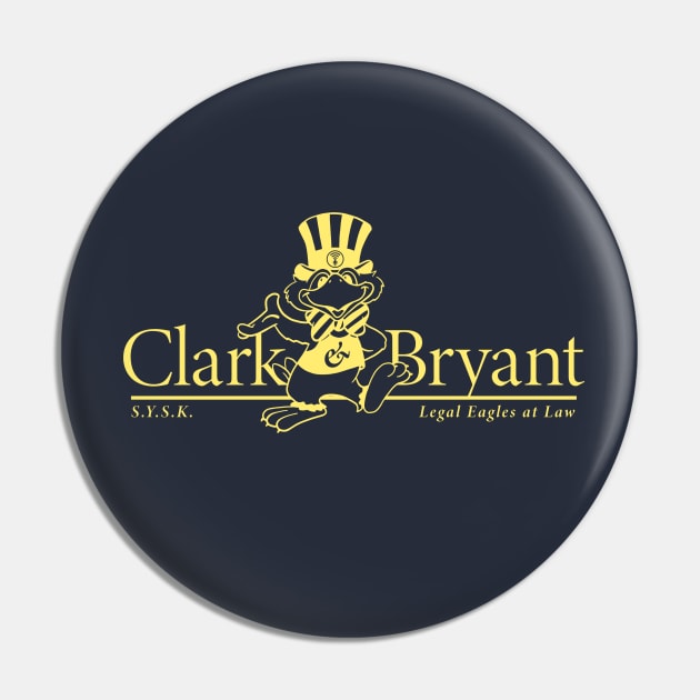 Clark & Bryant: Legal Eagles At Law Pin by Stuff You Should Know