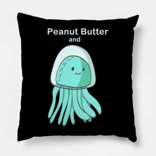 Peanut Butter and Jellyfish Pillow