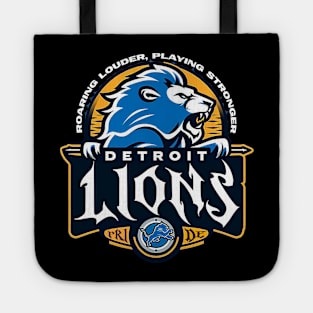 detriot lions pride Tote