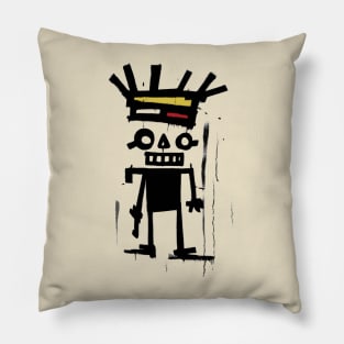 Basquiat Graffiti Pillow