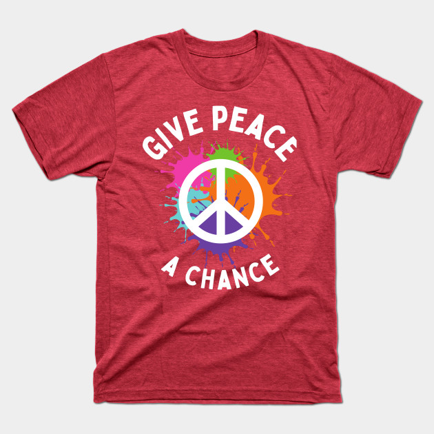 Give Peace A Chance John Lennon Palestine BLM War Gaza Under Attack Jerusalem Palestina Palestinian Lives Matter Save Palestine Arab Save Gaza Zionist Zionism - Palestine Freedom - T-Shirt Give Peace A Chance John Lennon Palestine BLM War Gaza Under Attack Jerusalem Palestina Palestinian Lives Matter Save Palestine Arab Save Gaza Zionist Zionism - Palestine Freedom - T-Shirt
