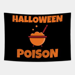 Halloween Poison Cute Halloween T-shirt Tapestry