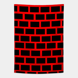 Red wall Tapestry