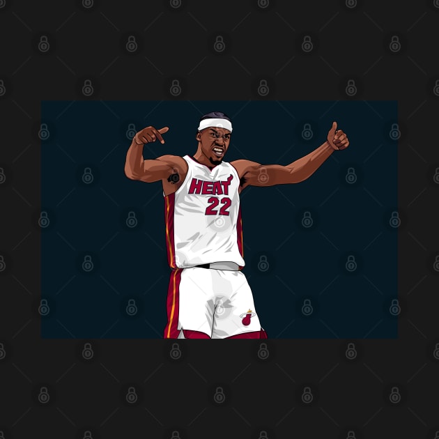 Jimmy Butler by origin illustrations