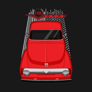 Ford F100 2nd gen - Red T-Shirt