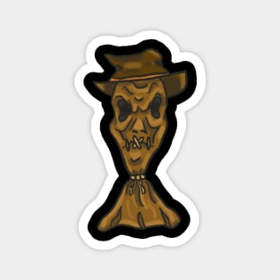 Scary Scarecrow Magnet