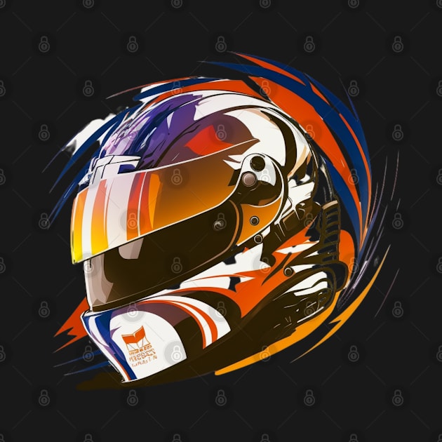 Colorfull V1 motorcycle motorcycle helmet by DreamMeArt