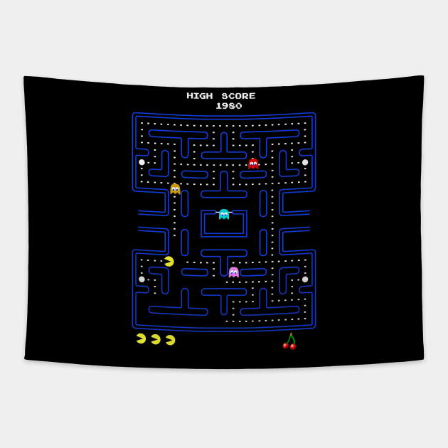 RETRO GAMING (3 of 4) Tapestry by LAZYJStudios