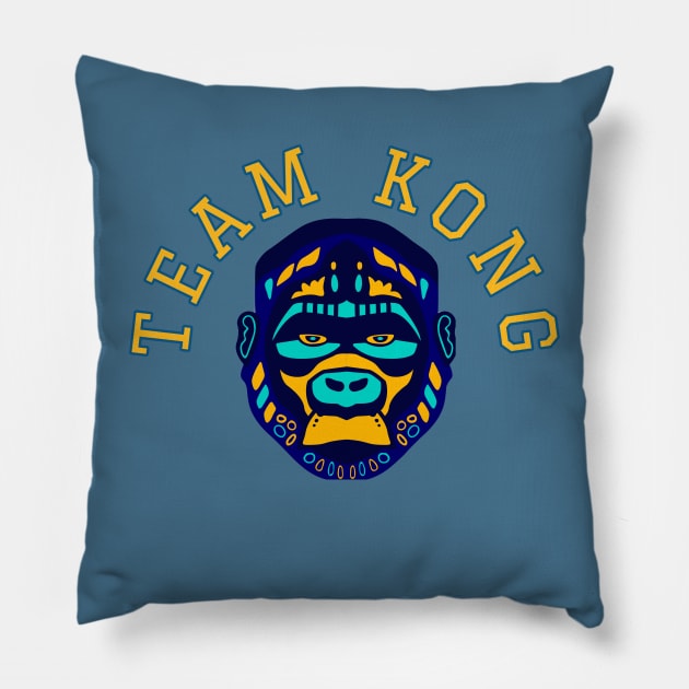 Godzilla vs Kong Pillow by Nixart