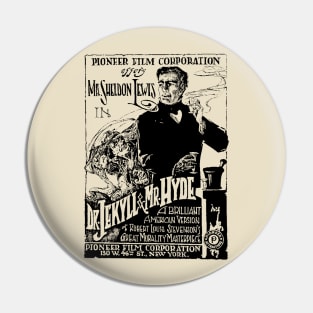 Dr. Jekyll and Mr. Hyde  (1920) Haydon Film Poster Pin