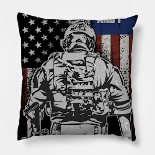 US Soldier & Veteran: I Fight, Save And I Survive Pillow