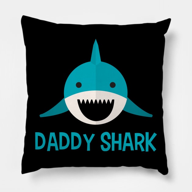 Daddy Shark Pillow by fashionsforfans