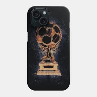 Abstract Football Trophy Artwork for all the true soccer fans Phone Case