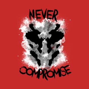 Never Compromise Rorschach T-Shirt