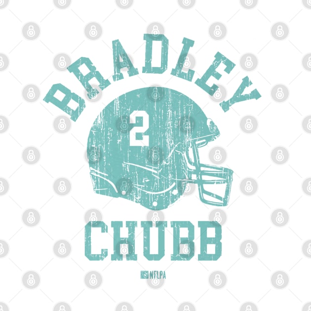 Bradley Chubb Miami Helmet Font by TodosRigatSot