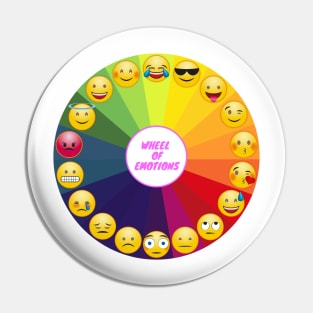 Wheel of Emotions Pin