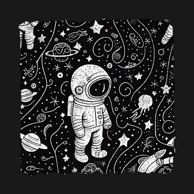 Astronaut Art by vladocar