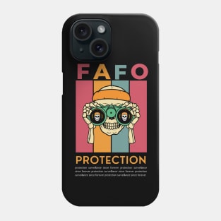 FAFO Protection And Surveillance Phone Case