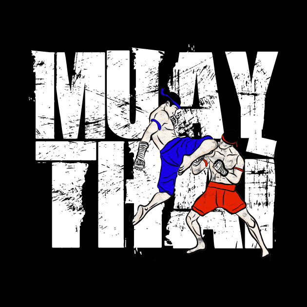 Muay Thai - Fighters by Jack Soda