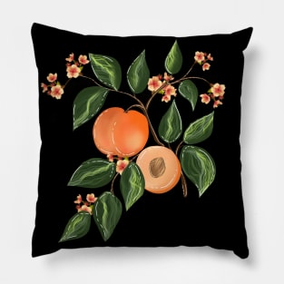 Peach pattern 6 Pillow