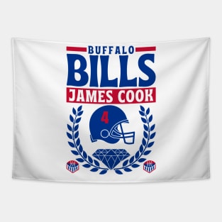 Buffalo Bills James Cook 4 Edition 3 Tapestry