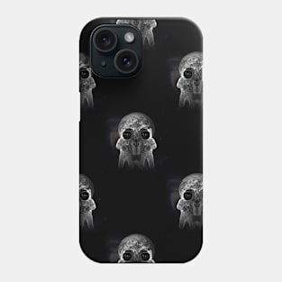 halloween creepy astronauts Phone Case