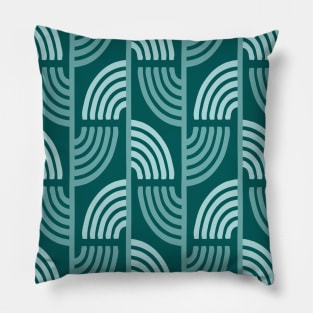 Winter trees 2. Abstract pattern Pillow