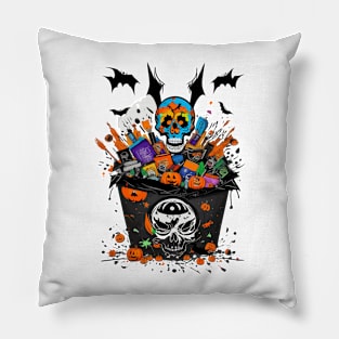 Trick or Trash Pillow