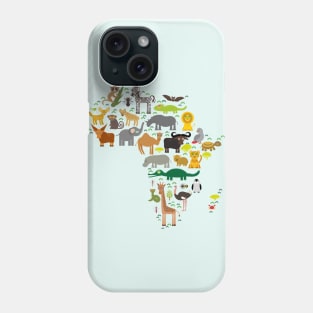 Animals of Africa Phone Case