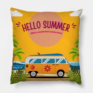 Hello summer! Pillow