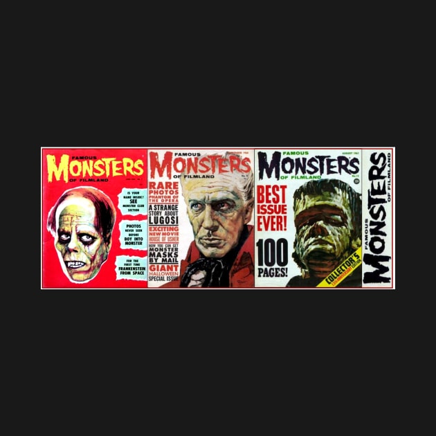 Famous Monsters of Filmland Series 1 by Starbase79