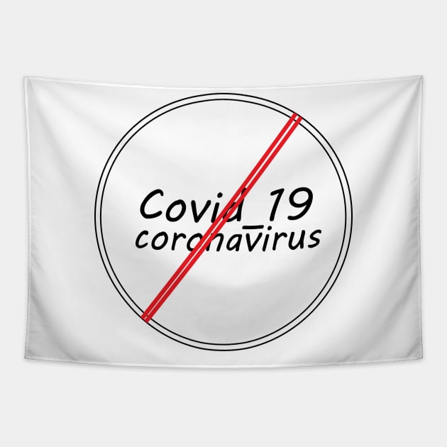 coronavirus t shirt Tapestry by Best buy