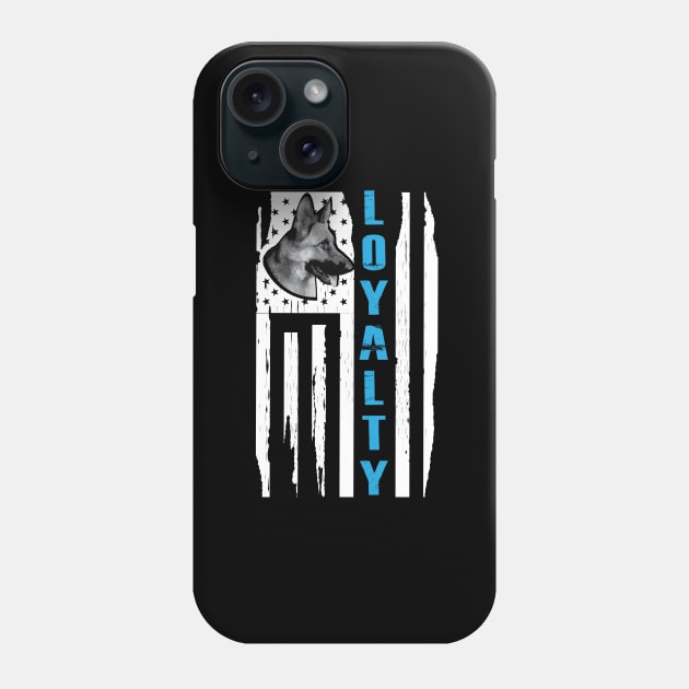 K-9 Loyalty Phone Case by KC Happy Shop